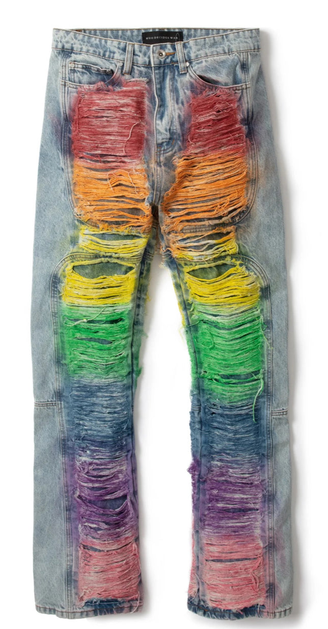 Who Decides War Roygbiv Signature Denim