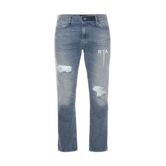 RTA Denis Jeans Medium Blue Distressed