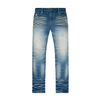 RTA Oliver Jeans Stacked Medium Blue