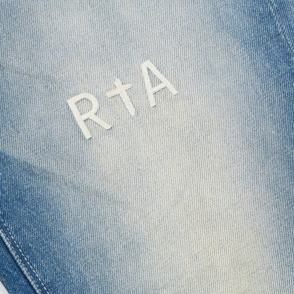 RTA Oliver Jeans Stacked Medium Blue
