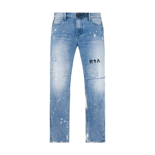RTA Clayton Jeans Distressed White Paint