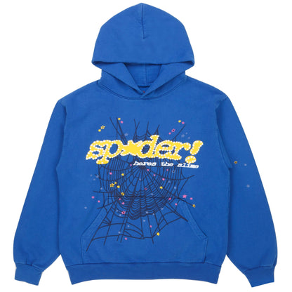 Sp5der Worldwide Sweatshirt TC Blue