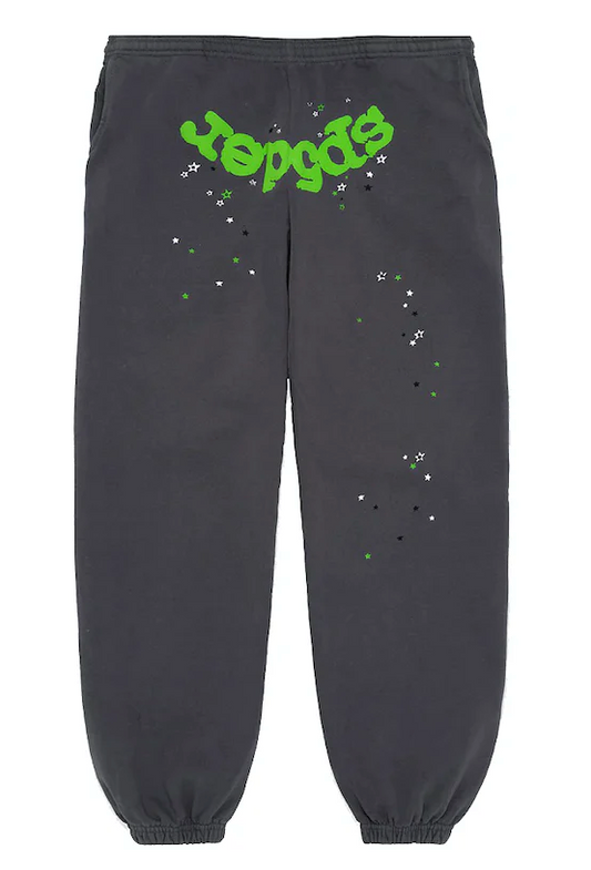Sp5der Wait Web Sweatpants Slate Grey