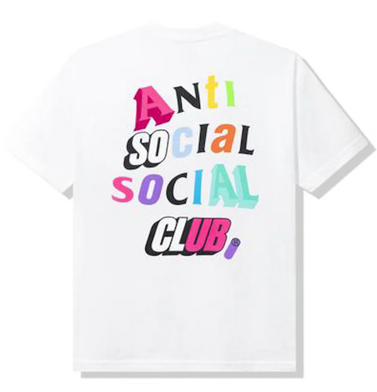 Anti Social Social Club Tee Real Me White