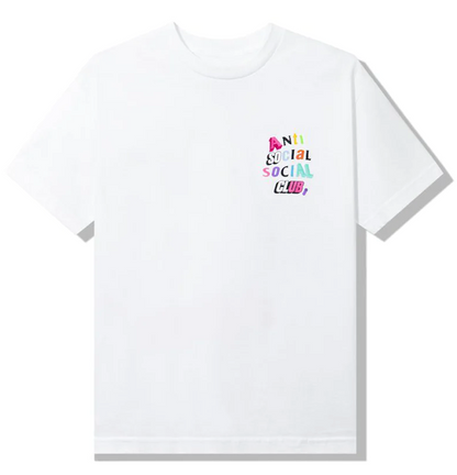 Anti Social Social Club Tee Real Me White