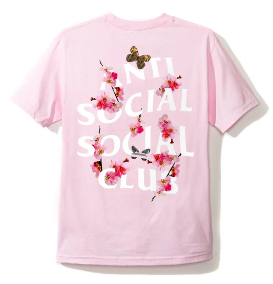 Anti Social Social Club Tee Kkoch Pink
