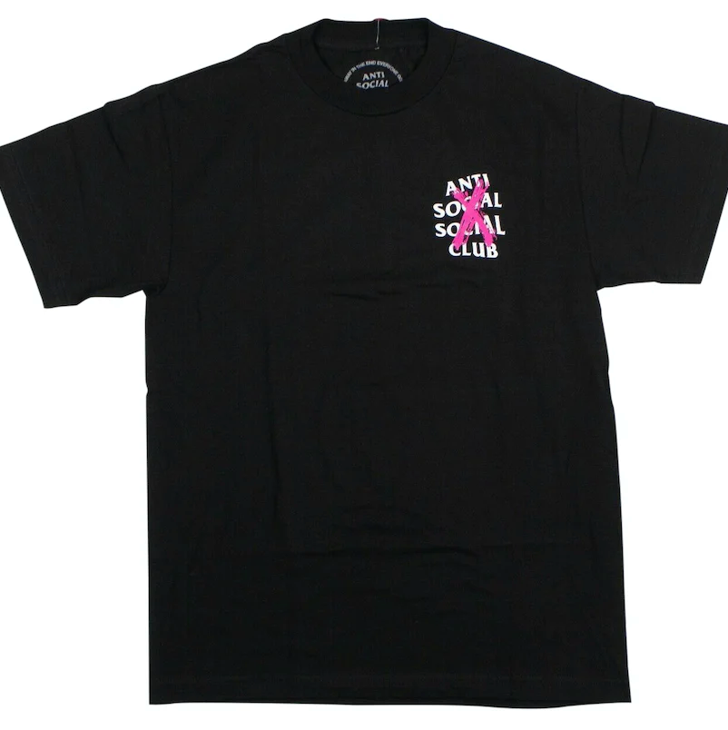 Anti Social Social Club Tee Cancelled Black