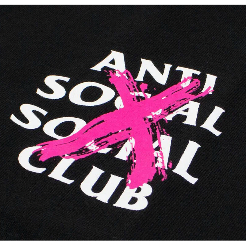 Anti Social Social Club Tee Cancelled Black