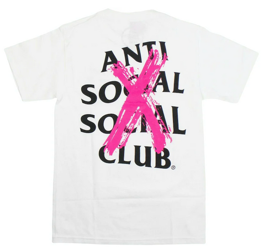 Anti Social Social Club Tee Cancelled White
