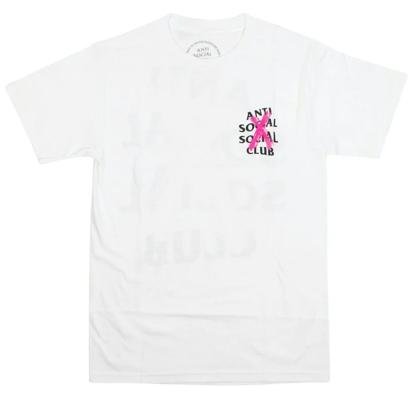 Anti Social Social Club Tee Cancelled White
