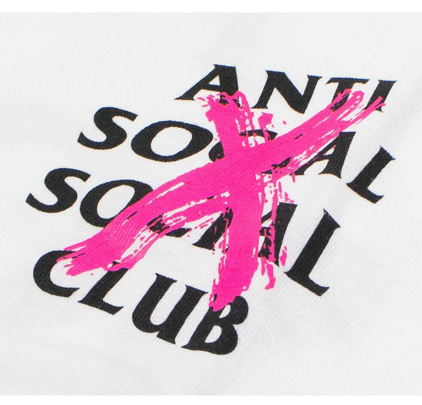 Anti Social Social Club Tee Cancelled White