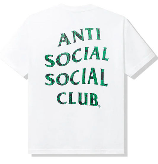 Anti Social Social Club Tee Glitch White