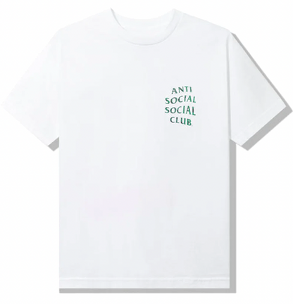 Anti Social Social Club Tee Glitch White