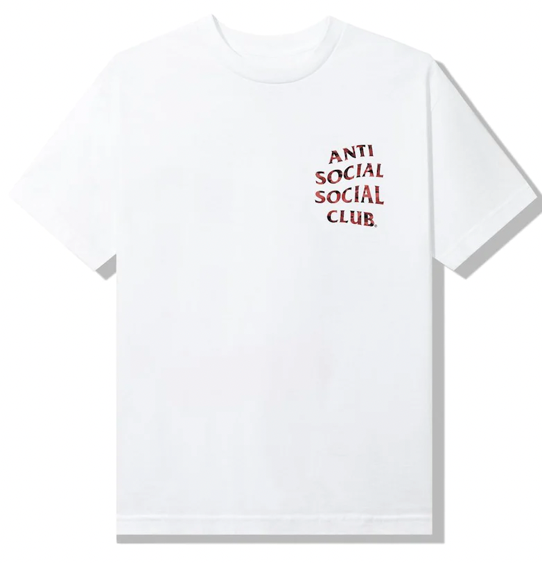 Anti Social Social Club Tee Cancelled Again White
