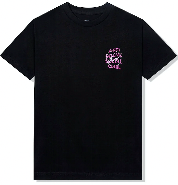 Anti Social Social Club Tee Fragment Pink Precious Petals