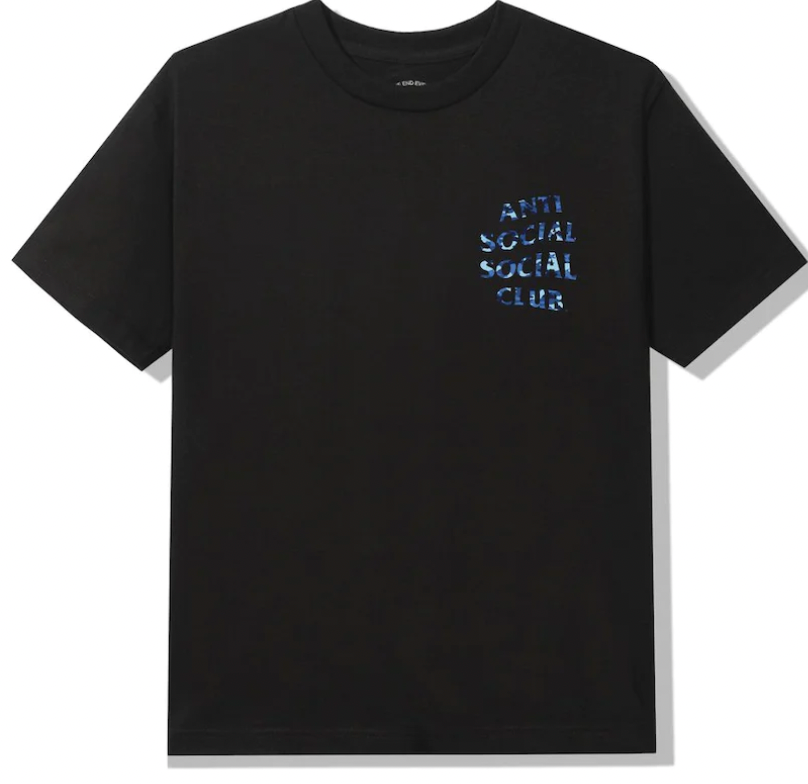 Anti Social Social Club Tee Cancelled Again Black
