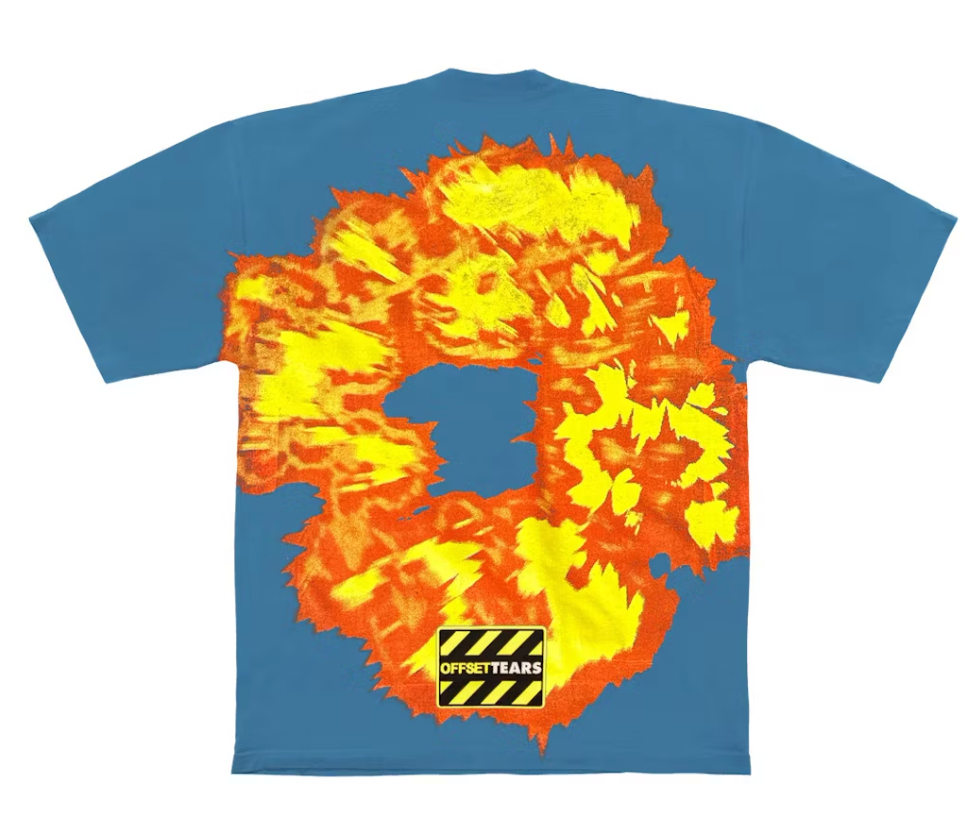 Denim Tears x Offset Set It Off #1 T-Shirt Blue