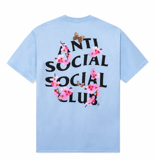 Anti Social Social Club Tee Kkoch Lt Blue