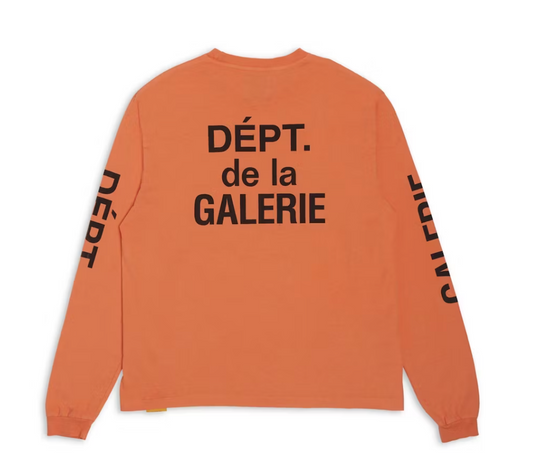 Gallery Dept. Longsleeve T-Shirt French Collector Orange