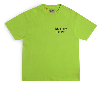 Gallery Dept. T-Shirt Souvenir Lime Green