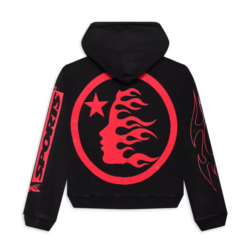 Hellstar Sports Future Flame Hoodie Black