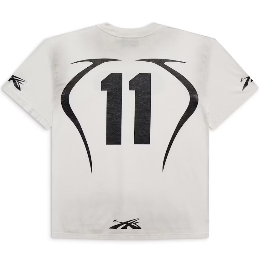 Hellstar Sports Warm Up T-Shirt White