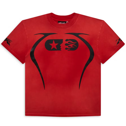Hellstar Sports Warm Up T-Shirt Red