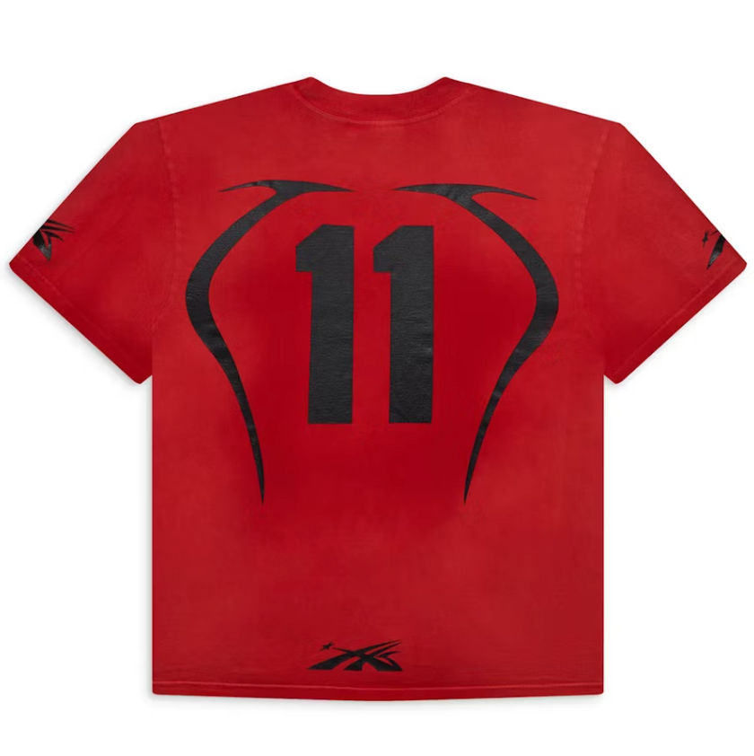 Hellstar Sports Warm Up T-Shirt Red