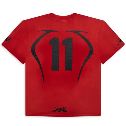 Hellstar Sports Warm Up T-Shirt Red
