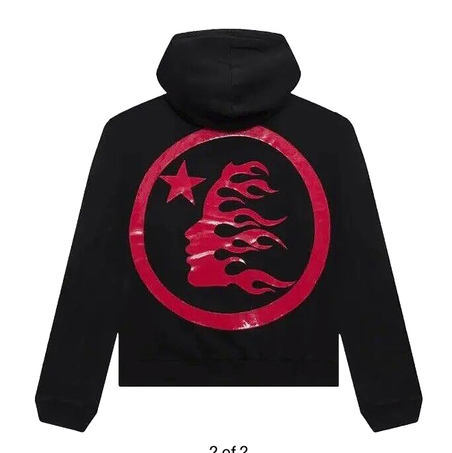 Hellstar Sports Gel Hoodie Black