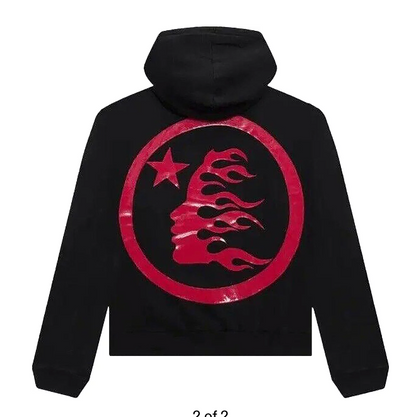 Hellstar Sports Gel Hoodie Black