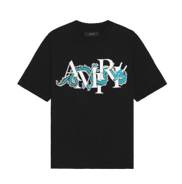Amiri Dragon Logo T-Shirt