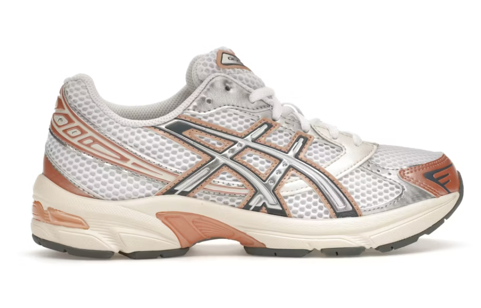 ASICS Gel-1130 White Pure Silver Bronze Women's