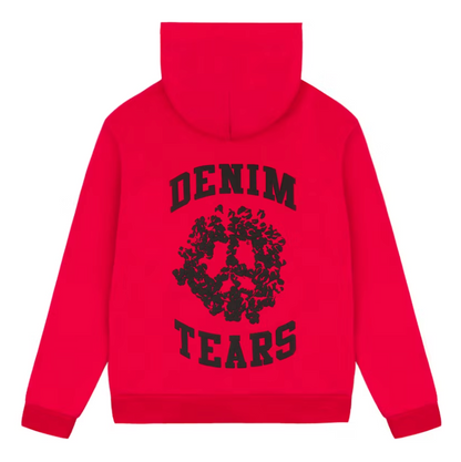 Denim Tears Denim University Zip Hoodie Red