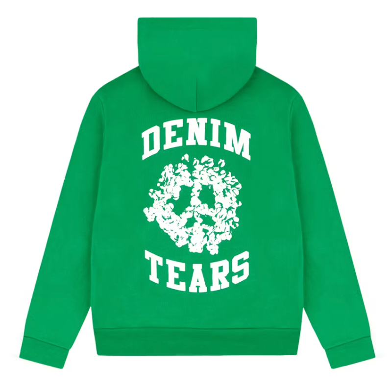 Denim Tears Denim University Zip Hoodie Green