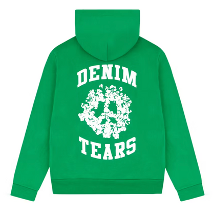 Denim Tears Denim University Zip Hoodie Green