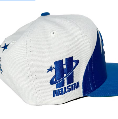 Hellstar Shark Teeth Snapback Blue