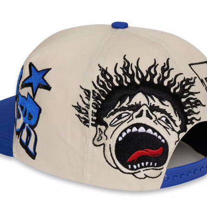 Hellstar Records Hat Snapback Blue