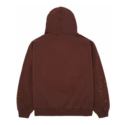 Sp5der Web OG Hoodie Brown