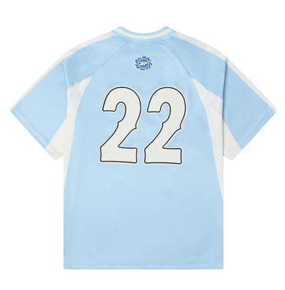 Broken Planet Football Jersey Light Blue