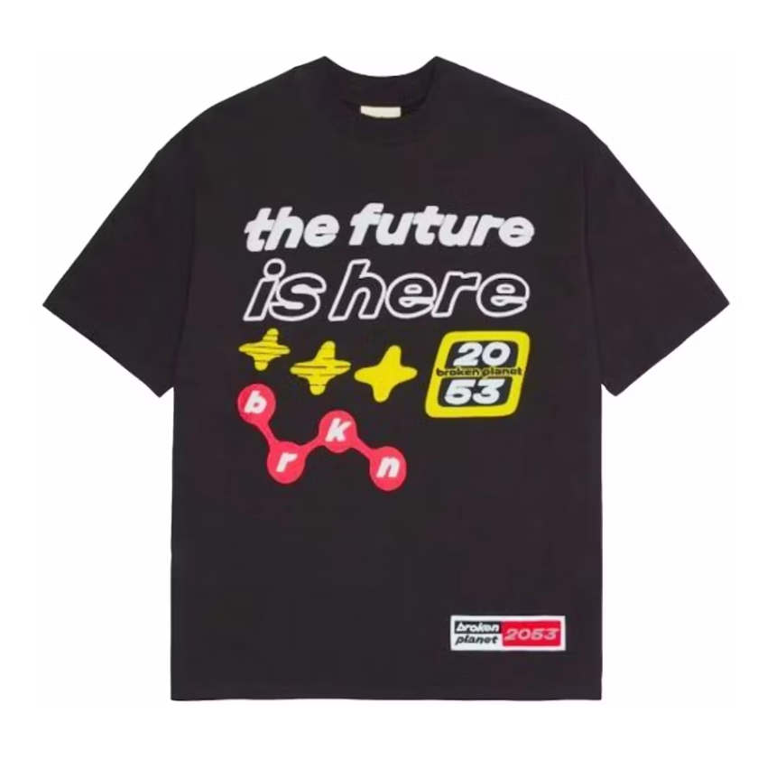 Broken Planet The Future Is Here T-Shirt Black