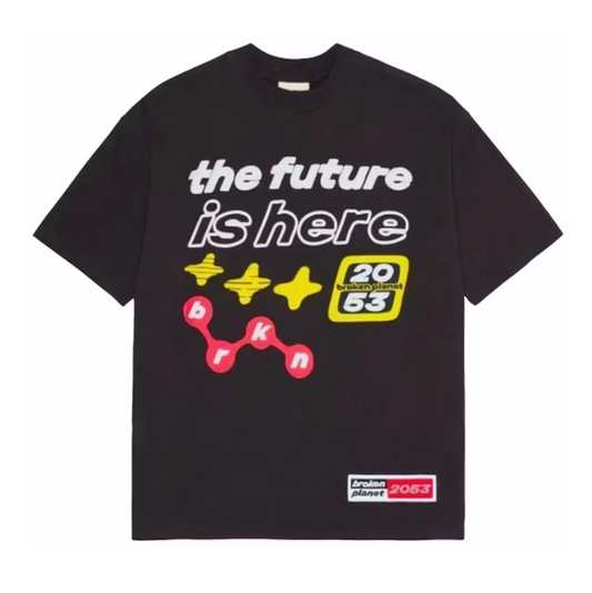 Broken Planet The Future Is Here T-Shirt Black