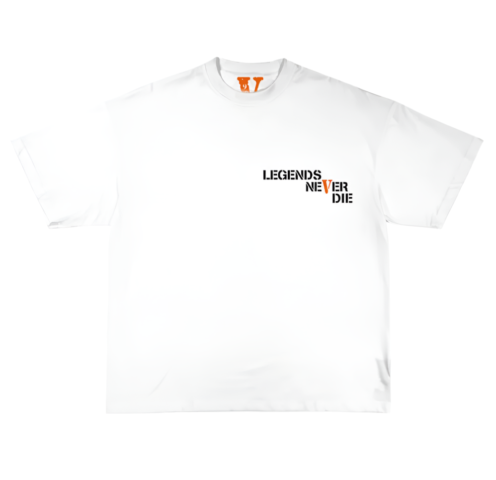 Juice Wrld x Vlone Butterfly T-Shirt White