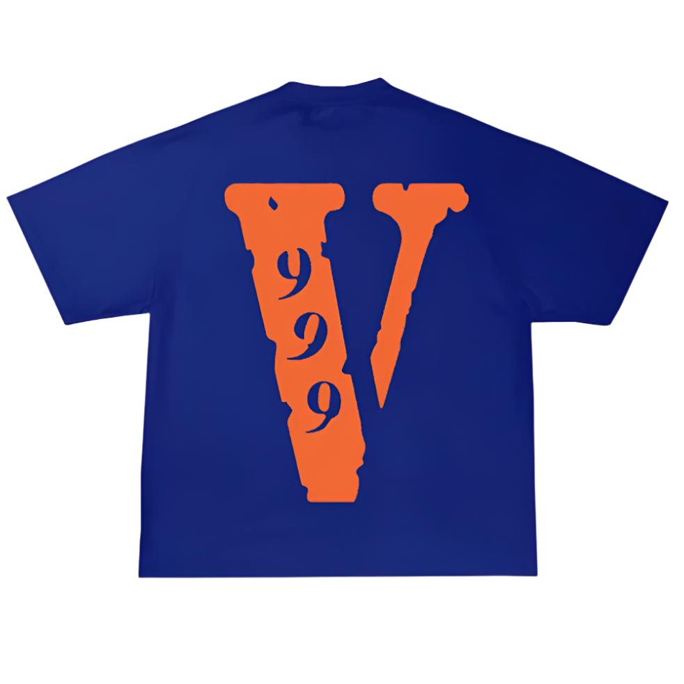 Juice Wrld x Vlone 999 T-Shirt Blue