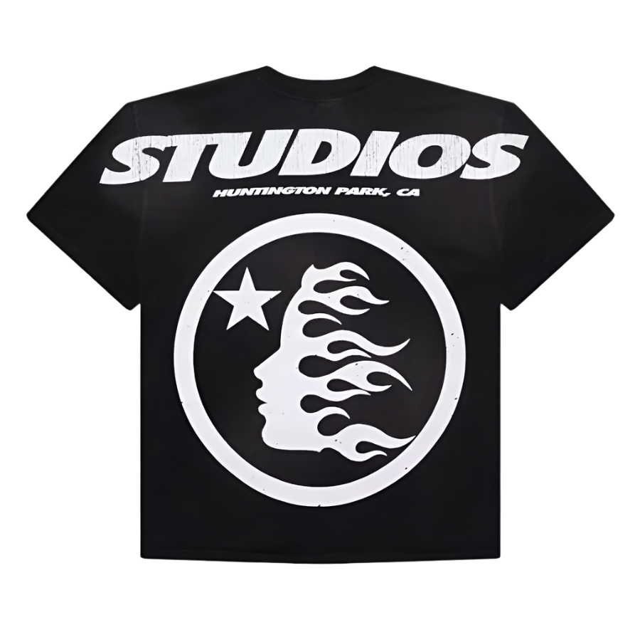 Hellstar Studios Cartoon Logo T-Shirt Yellow