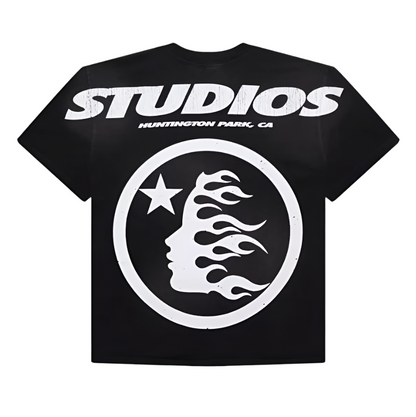 Hellstar Studios Cartoon Logo T-Shirt Yellow