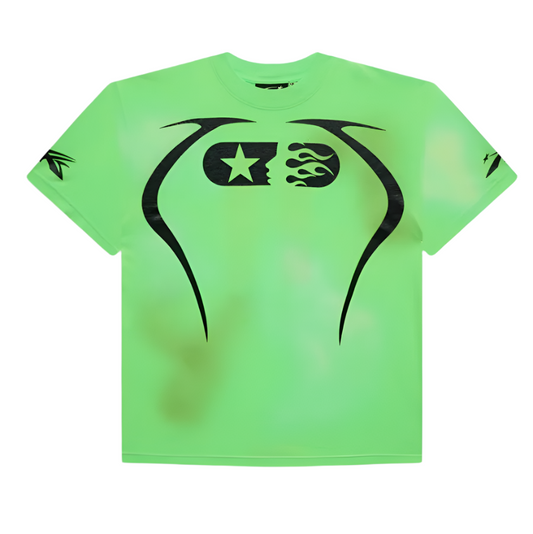 Hellstar Sports Warm Up T-Shirt Neon Green