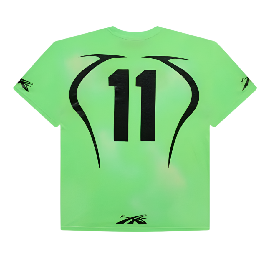 Hellstar Sports Warm Up T-Shirt Neon Green