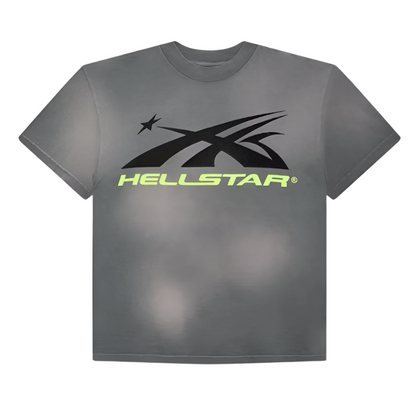 Hellstar Sports Core Logo Gel T-Shirt Grey