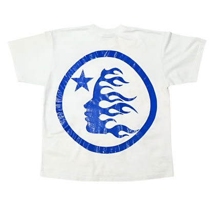 Hellstar Gel Sport Logo T-Shirt Blue